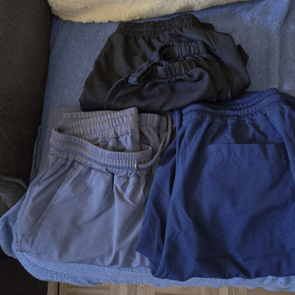 🔥 2 for 40$ 💥 Scrub Pants Navy, Grey & Black.  Set of 3